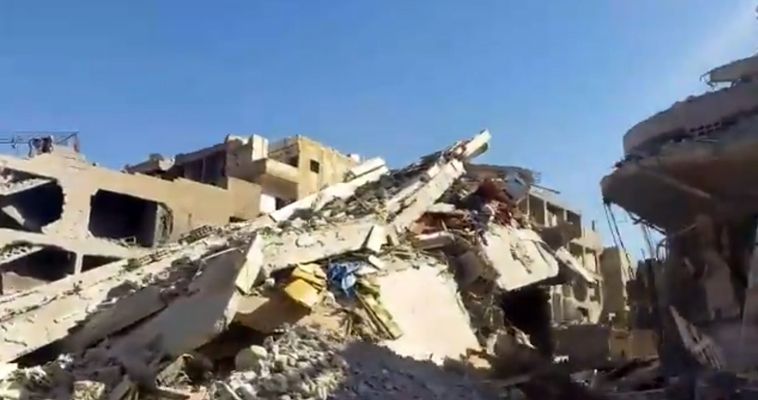 Βίντεο-ντοκουμέντο από την κατεστραμμένη Ράκα