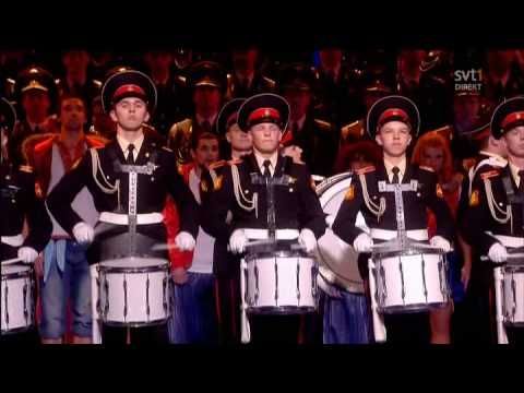 Ρωσικό υπερθέαμα από τη χορωδία του Κόκκινου Στρατού