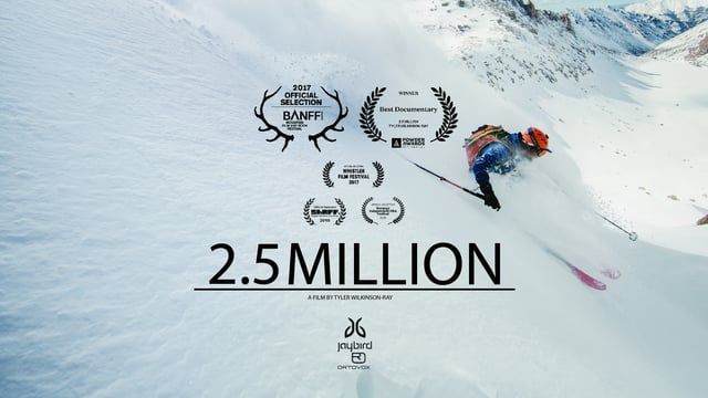Κάνοντας σκι για 2,5 εκατομμύρια πόδια σε κάθετη κλίση