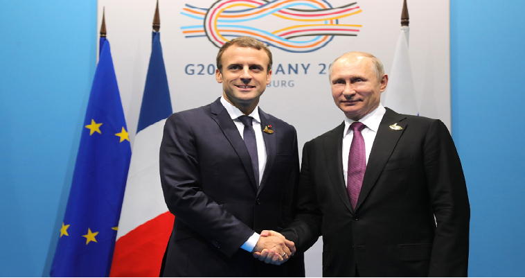 Συνάντηση Πούτιν – Μακρόν με αγκάθια…