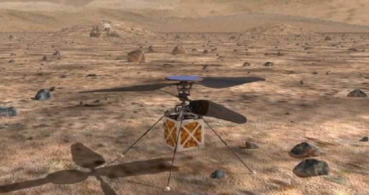 Ελικόπτερο drone της NASA στον Άρη το 2020