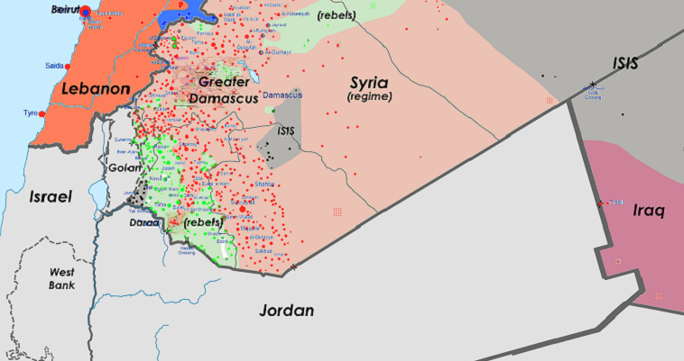 Αλλάζει ο χάρτης στη Νότια Συρία