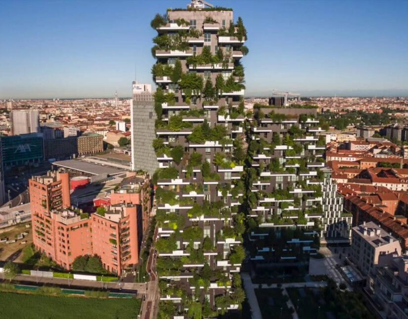 Πολυκατοικίες-κήποι ενάντια στη μόλυνση του πλανήτη