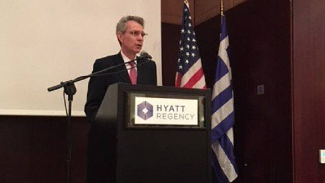 Αμερικανός πρέσβης: Στηρίζουμε τις ελληνικές ενέργειες έναντι της Τουρκίας