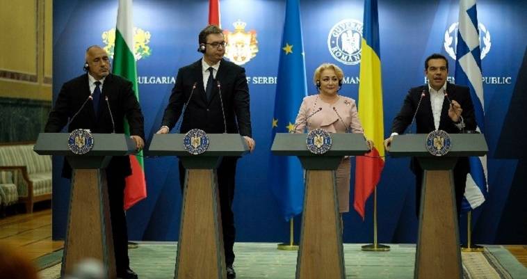 Στο Βουκουρέστι ο Τσίπρας: Τετραμερής με Σερβία, Ρουμανία, Βουλγαρία