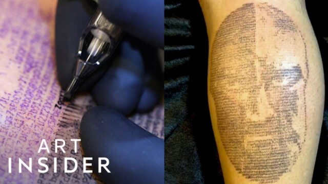 Τατουάζ σχεδιασμένα με κώδικα υπολογιστή