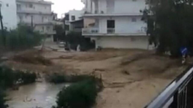 Μεγάλες ζημιές από τις πλημμύρες στην Κορινθία