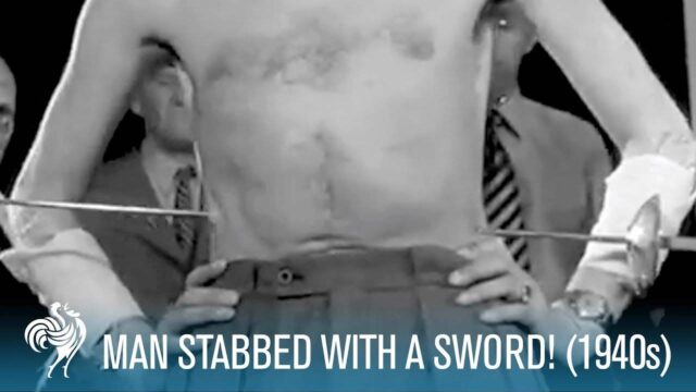 Ο άνθρωπος που καρφωνόταν με σπαθιά χωρίς να αιμορραγεί