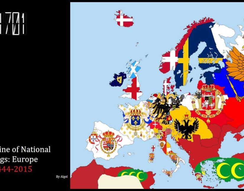 Έτσι εξελίχθηκαν οι σημαίες των χωρών της Ευρώπης