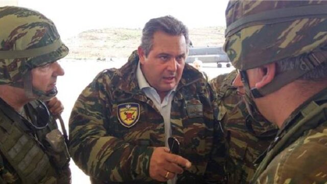 Καμμένος με Καλάσνικοφ πυροβολεί τους «Μακεδονοκλάστες»