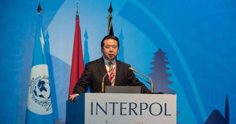 Δωροδοκήθηκε ο επικεφαλής της Interpol, λέει το Πεκίνο