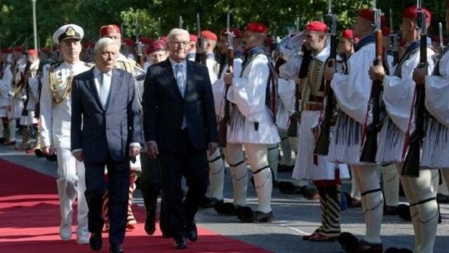 Στην Αθήνα ο πρόεδρος της Γερμανίας: Συνάντηση με ΠτΔ