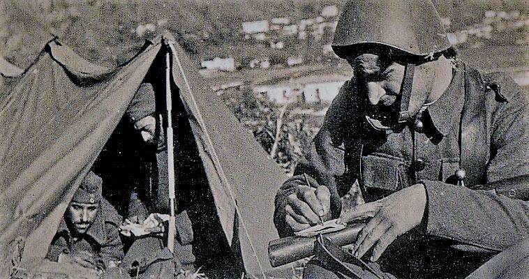 Πατάξατε τους δειλούς του ελληνοϊταλικού πολέμου - Η διαταγή του διοικητή, Βαγγέλης Γεωργίου