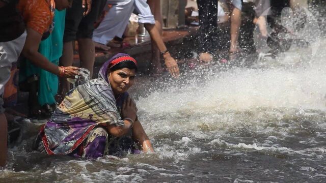 Το πιο βρώμικο ποτάμι της Ινδίας
