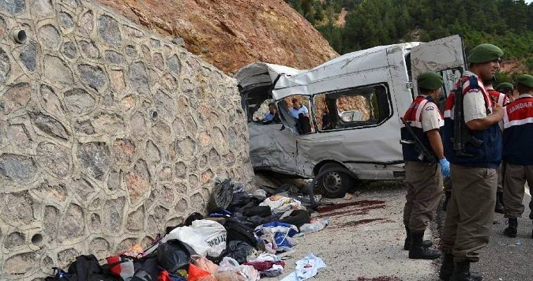 Τουρκία: 19 νεκροί μετανάστες σε τροχαίο δυστύχημα