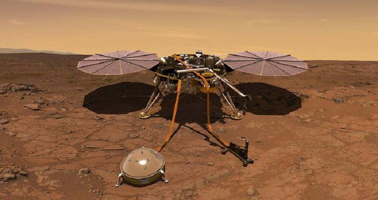 Το διαστημικό σκάφος InSight και η πρώτη φωτό στον Άρη