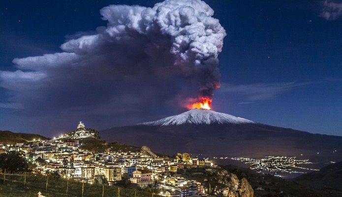 Ιταλία: Έκρηξη στο ηφαίστειο της Αίτνας