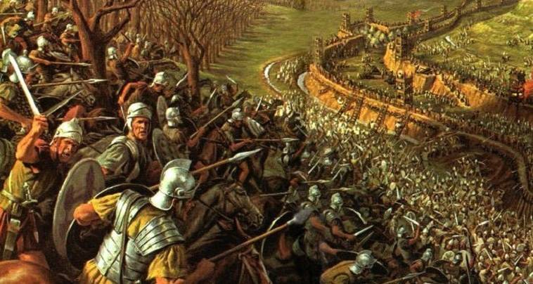 Η θρυλική νίκη του Ιουλίου Καίσαρα εναντίον των Γαλατών, Παντελής Καρύκας
