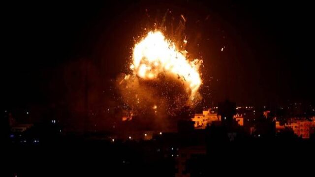 Ισραηλινές επιδρομές στην Γάζα, αντίποινα για εκτόξευση πυραύλου