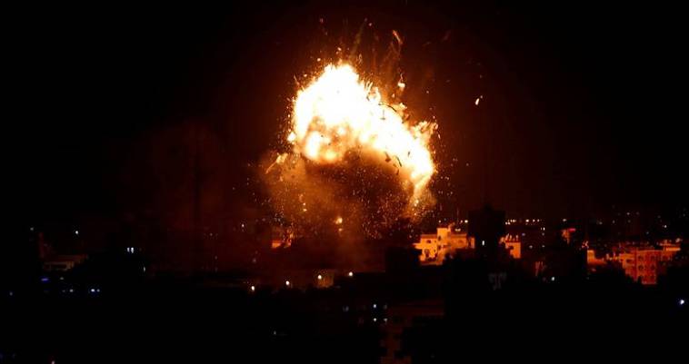 Ισραηλινή επιδρομή κατά της Χαμάς, μετά την ρουκέτα από την Γάζα
