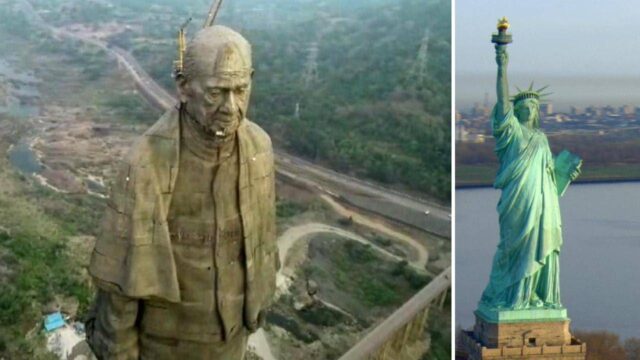 Το ψηλότερο άγαλμα του κόσμου βρίσκεται στην Ινδία