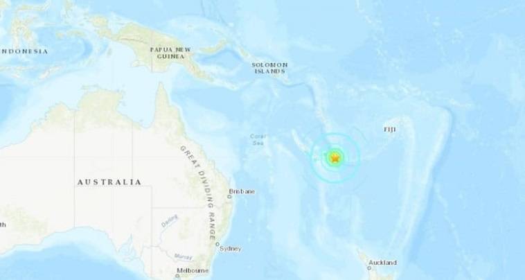 Νέα Καληδονία: Νέος ισχυρός σεισμός αλλά χωρίς τσουνάμι