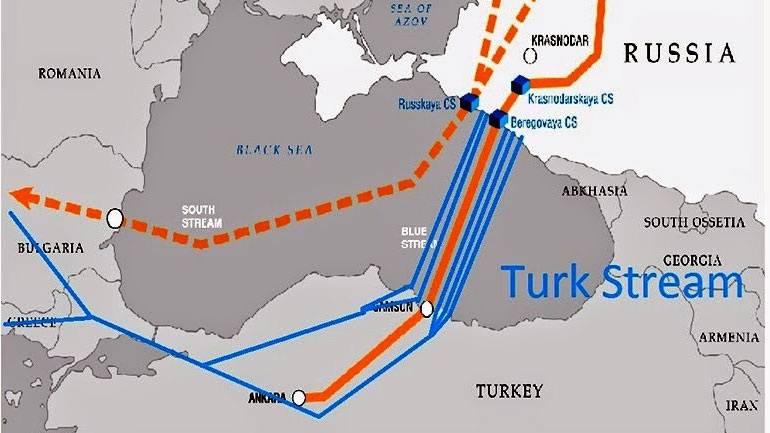 Ελλάδα και Σκόπια λαμβάνουν φυσικό αέριο από τον Turkish Stream;