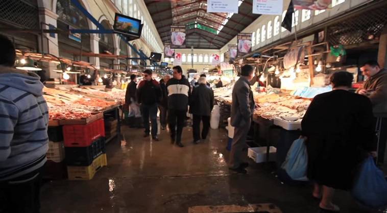 Ανοικτή η ψαραγορά της Βαρβακείου και η αγορά του Ρέντη