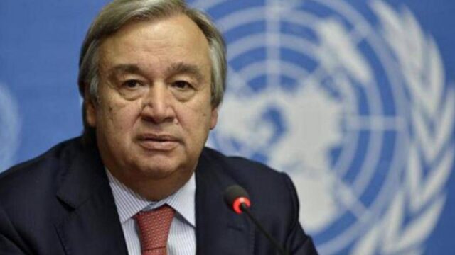 Ο Γενικός Γραμματέας των Ηνωμένων Εθνών καλεί την ανθρωπότητα να πάψει να πολεμάει τη φύση