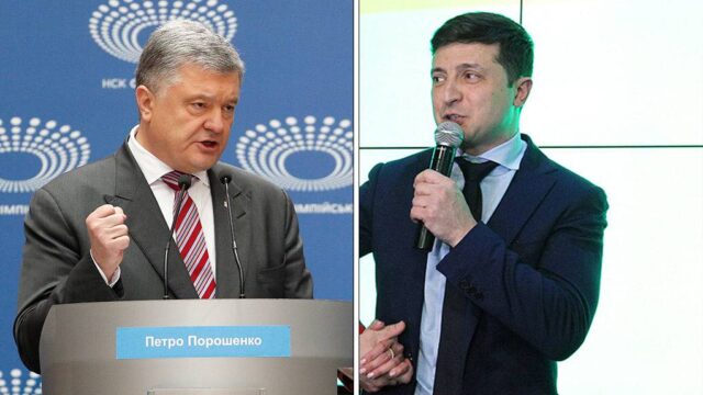 Ουκρανία: Ζελένσκι και Ποροσένκο αλληλοκατηγορούνται σε ντιμπέιτ-σόου
