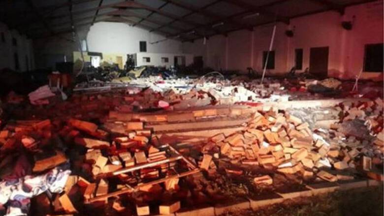 Νότια Αφρική: Δεκατρείς πιστοί σκοτώθηκαν όταν κατέρρευσε τοίχος εκκλησίας