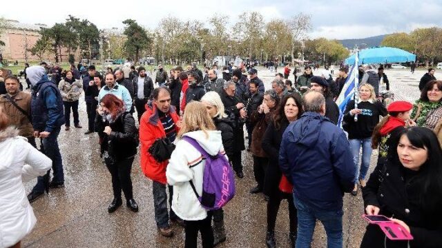 Πορεία εκπαιδευτικών στο κέντρο της Αθήνας