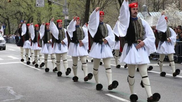 Η ελληνική παρέλαση στη Νέα Υόρκη για το 1821