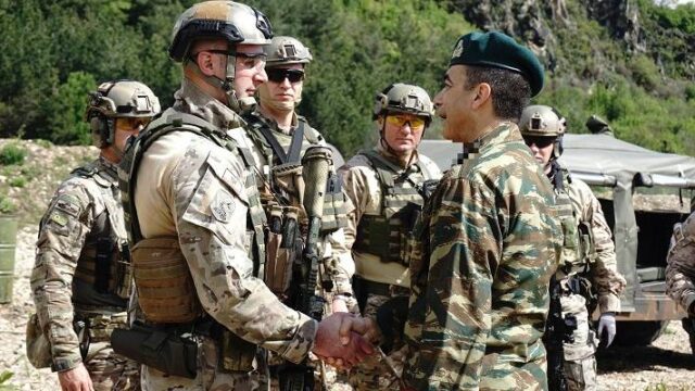 Συνεκπαίδευση Ελλήνων – Μαυροβούνιων καταδρομέων
