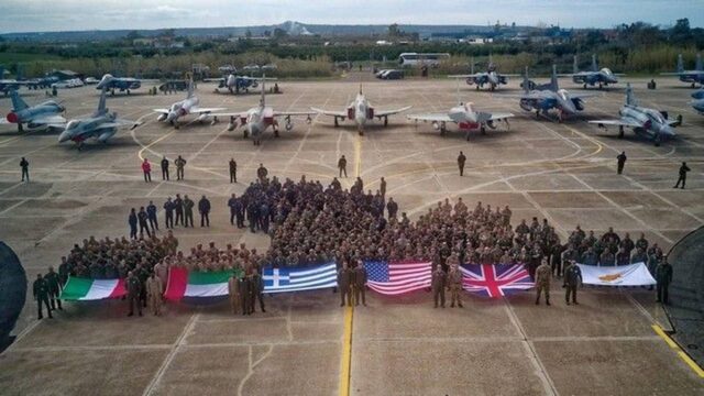 Με επιτυχία ολοκληρώθηκε η πολυεθνική αεροπορική άσκηση “Ηνίοχος 2019”