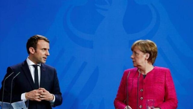 Γερμανία: Μέρκελ και Μακρόν υμνούν τη Συμφωνία των Πρεσπών