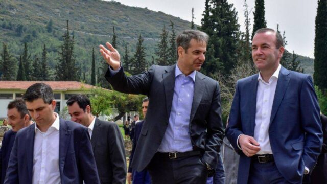 Την Νεμέα επισκέφτηκαν Κυρ. Μητσοτάκης και Μ. Βέμπερ-Η αντίδραση του ΣΥΡΙΖΑ