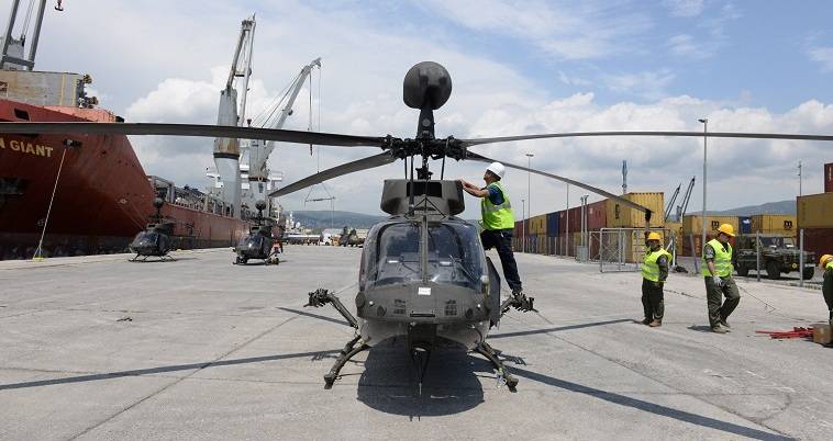 Στην Ελλάδα τα 70 ελικόπτερα ΟΗ-58 που παραχώρησαν οι ΗΠΑ