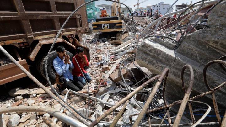Καμπότζη: 17 μέχρι στιγμής νεκροί από κατάρρευση κτηρίου