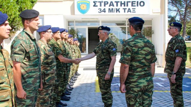 Σε μονάδες του Γ’ ΣΣ ο Αρχηγός του ΓΕΣ