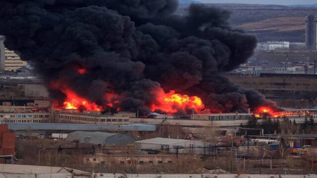 Ρωσία: Κατασβέστηκε η πυρκαγιά στο εργοστάσιο Κριστάλ-79 οι τραυματίες