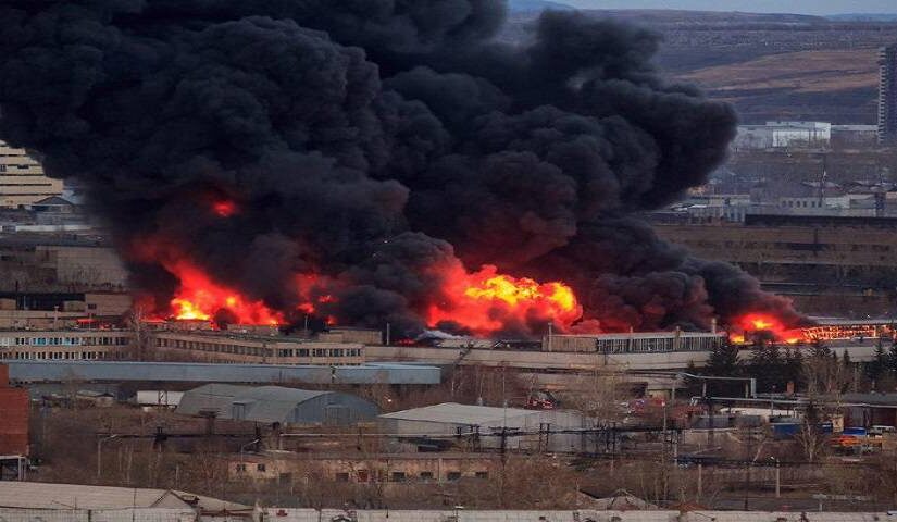Ρωσία: Κατασβέστηκε η πυρκαγιά στο εργοστάσιο Κριστάλ-79 οι τραυματίες