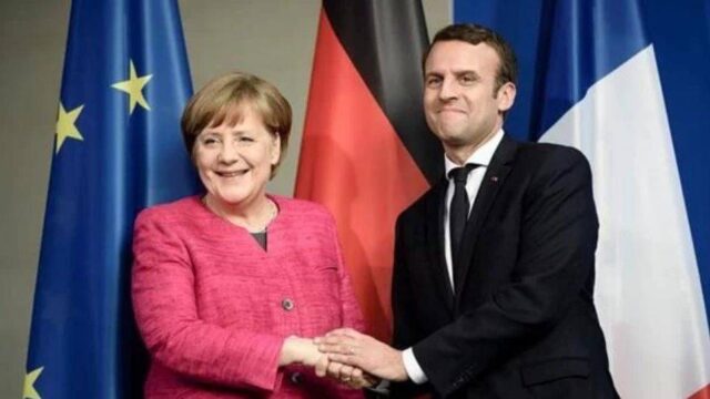 Γαλλία: Ο Μακρόν θα στήριζε την Μέρκελ αν διεκδικούσε την προεδρία της Κομισιόν