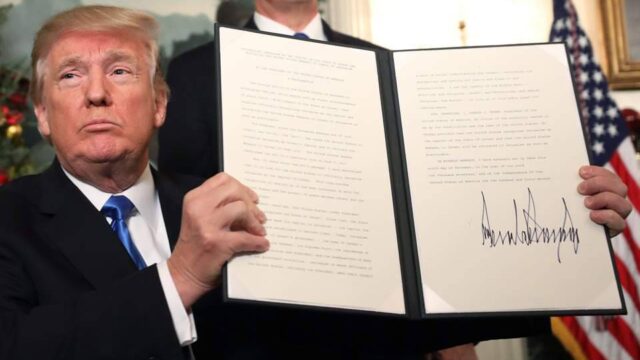 Πενήντα δισεκ. δολάρια η οικονομική πρωτοβουλία Τραμπ για το Μεσανατολικό