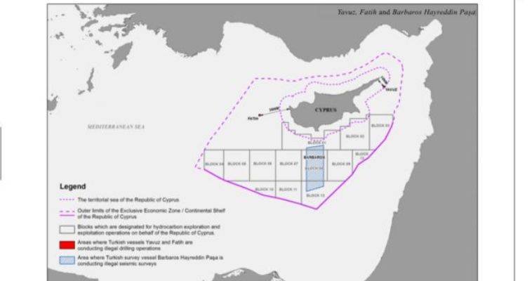 Κύπρος προς ΟΗΕ: Η Τουρκία μας περικύκλωσε - Ένας σημαντικός χάρτης, Νίκος Μελέτης