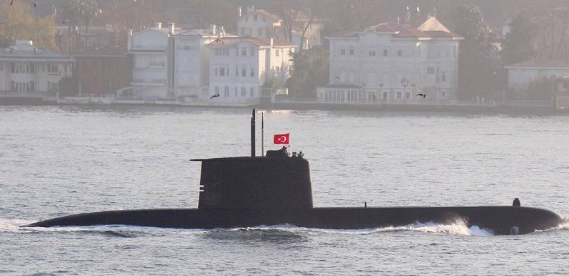 Στην Κερύνεια το τουρκικό υποβρύχιο Gür για κάλυψη των γεωτρύπανων
