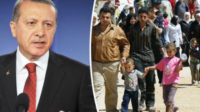 Νέες απειλές Ερντογάν ότι θα ανοίξει τα σύνορα για τους πρόσφυγες