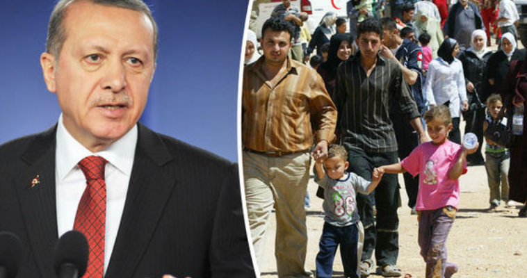 Νέες απειλές Ερντογάν ότι θα ανοίξει τα σύνορα για τους πρόσφυγες