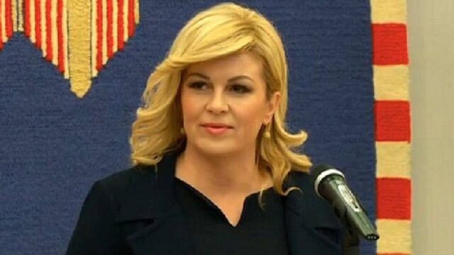 Διαψεύδει η πρόεδρος της Κροατίας προσβλητικά σχόλια κατά της Βοσνίας-Ερζεγοβίνης
