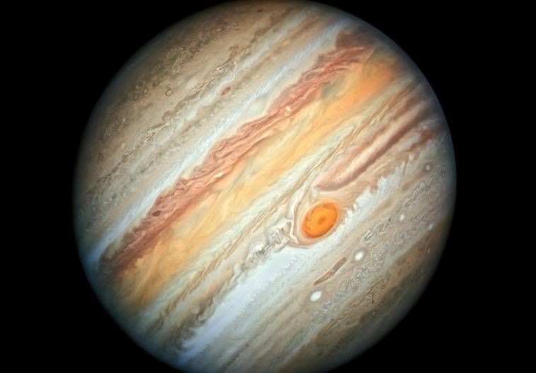 Νέα εντυπωσιακή φωτογραφία του Δία από το Hubble